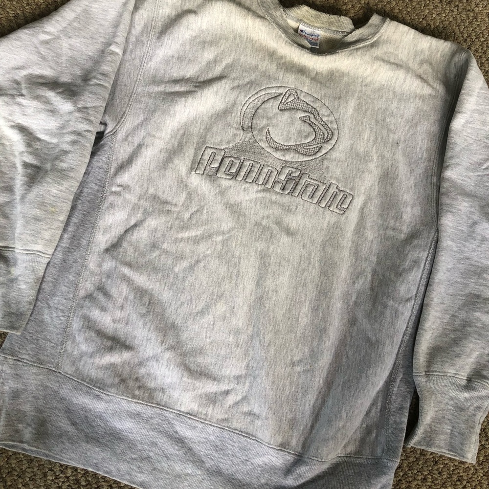 Vintage Penn State Champion Reverse Crewneck